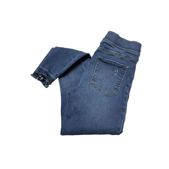 Spanx Distressed Ankle Skinny Jeans Medium - Picture 6 of 9